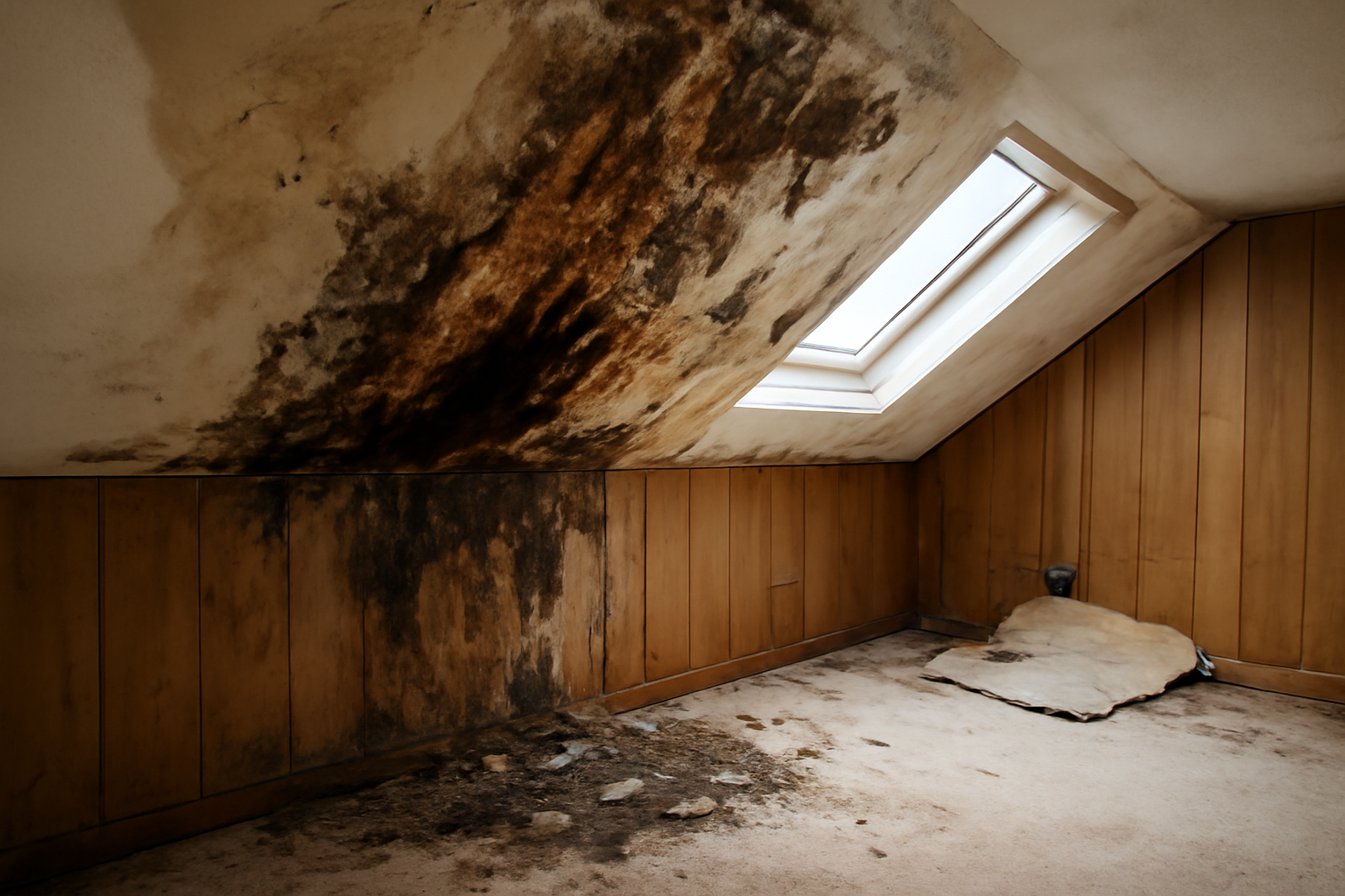 Attic Water Damage Restoration in Irving, TX