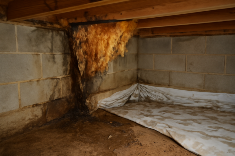 Crawl Space Water Damage Repair