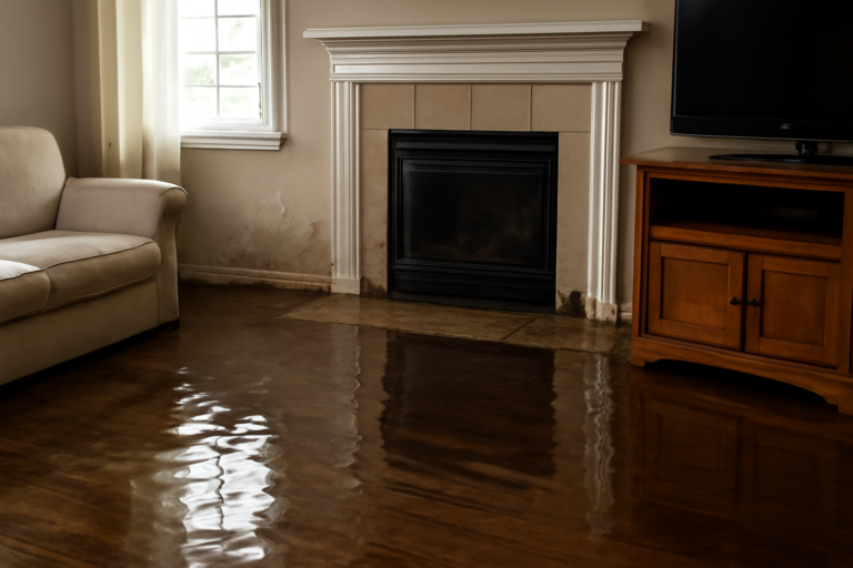 Living Room Water Removal