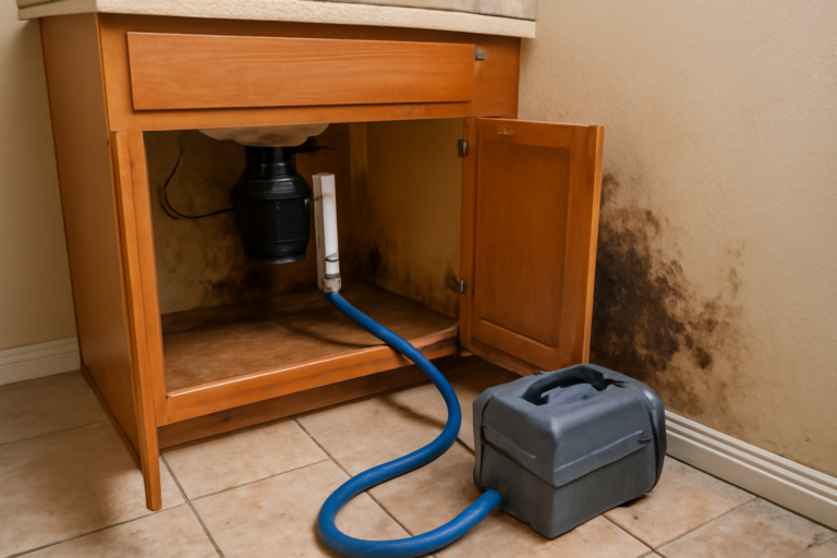 Under Sink Water Extraction